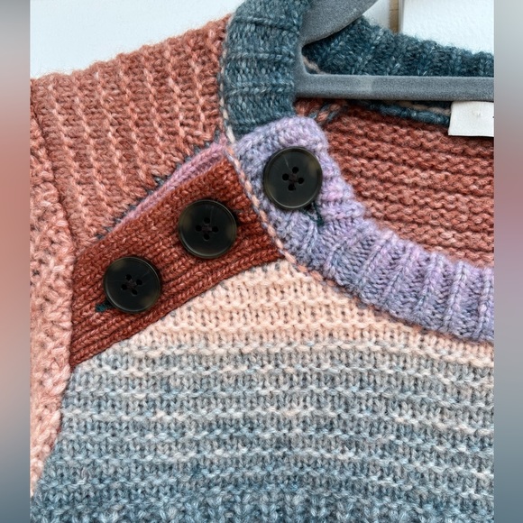 Madewell Multicolor Crew Neck Sweater - Picture 2 of 10